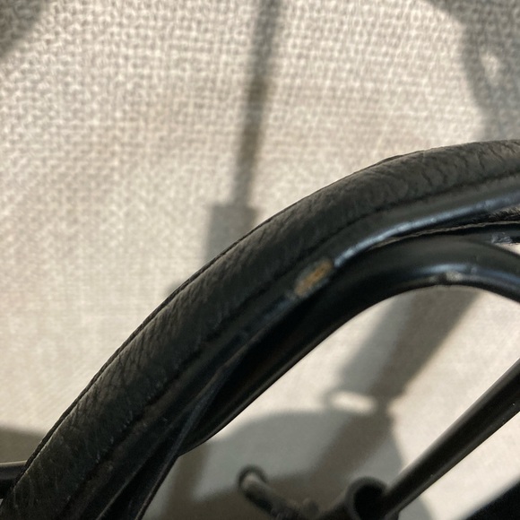 Coach Edie Black Shoulder Bag - Picture 12 of 12